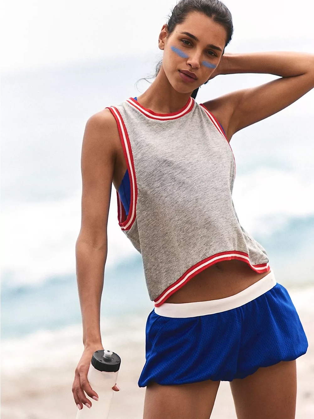 Women’s FP Movement Love Colorblock Tank - Size Small - Red and Grey - SOLD OUT